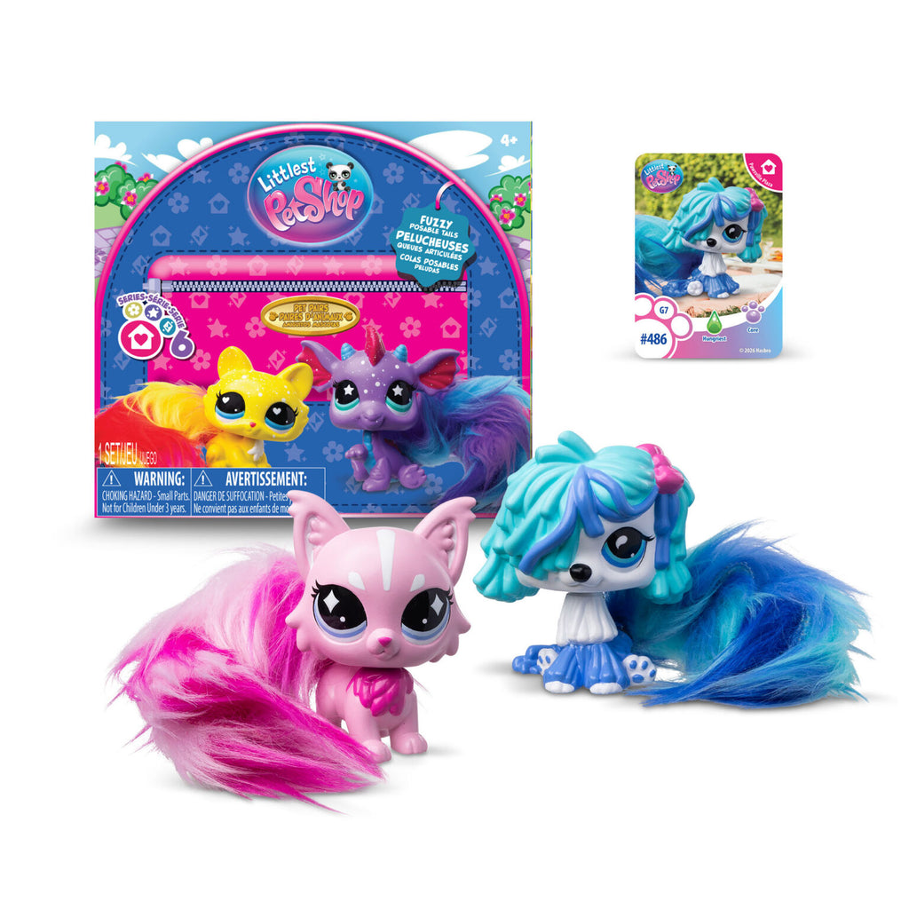 Littlest Pet Shop Twisted Tails Pet Pairs - Series 6 - Ennakkotilaus tuote!