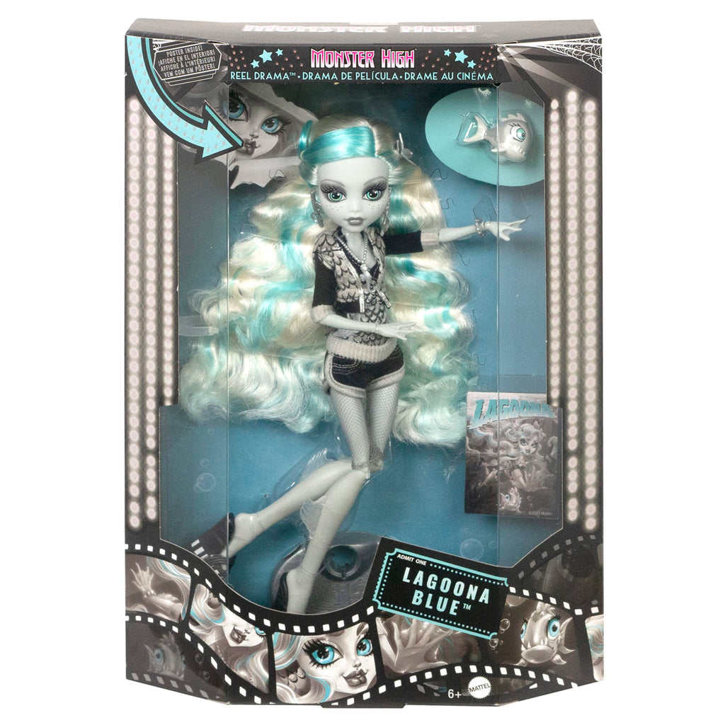 Monster High Reel Drama Lagoona Blue nukke