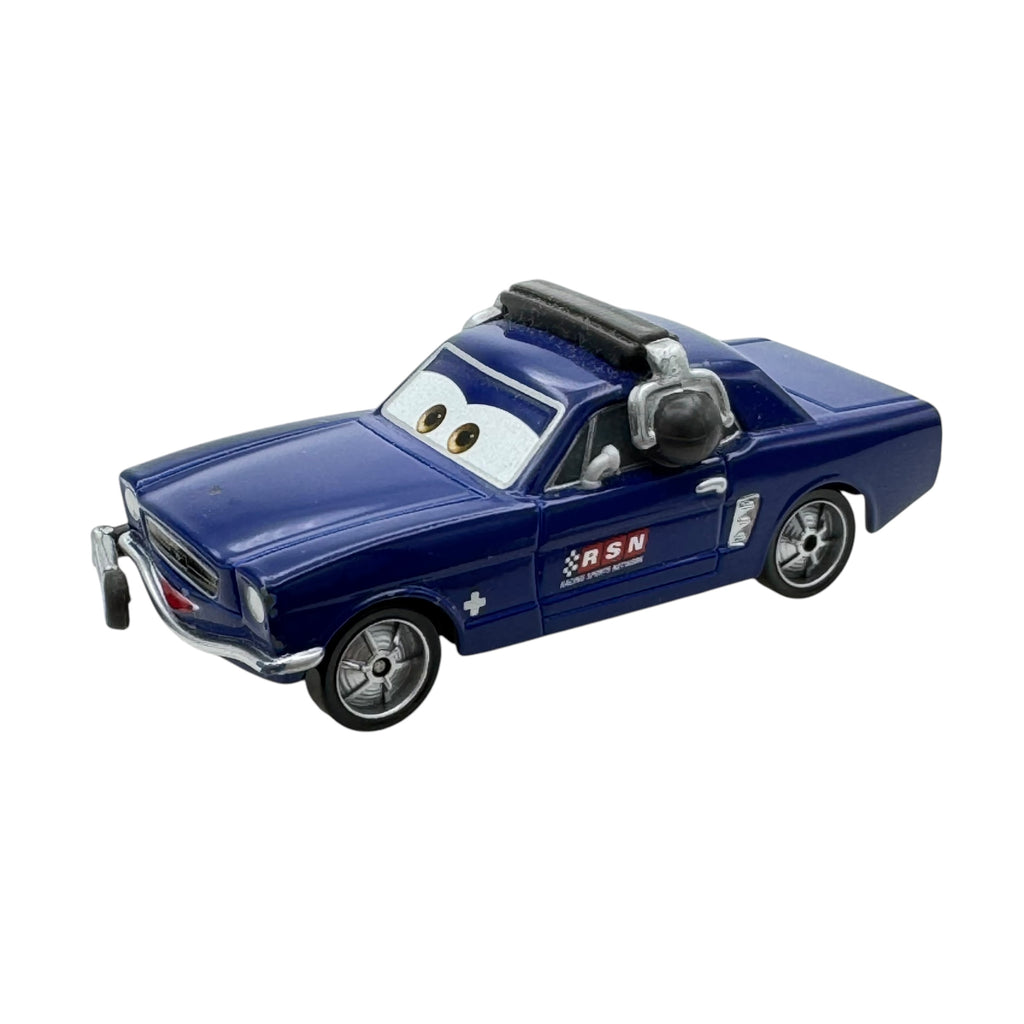 Disney Pixar Cars Brent Mustangburger - Second Hand