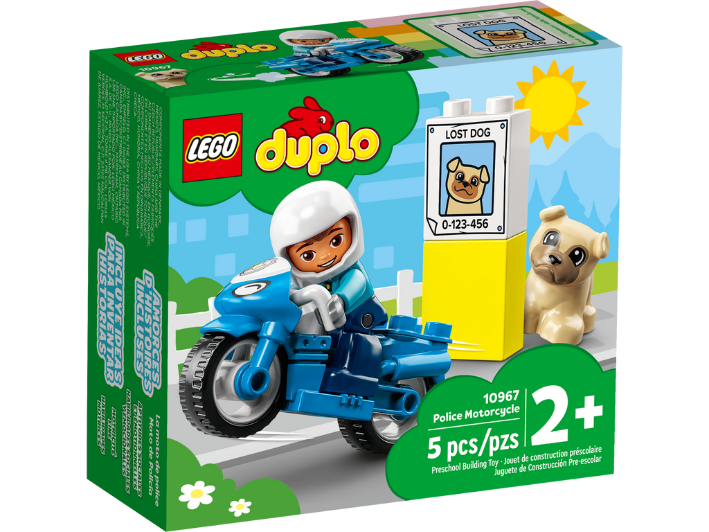 LEGO DUPLO 10967 Poliisimoottoripyörä