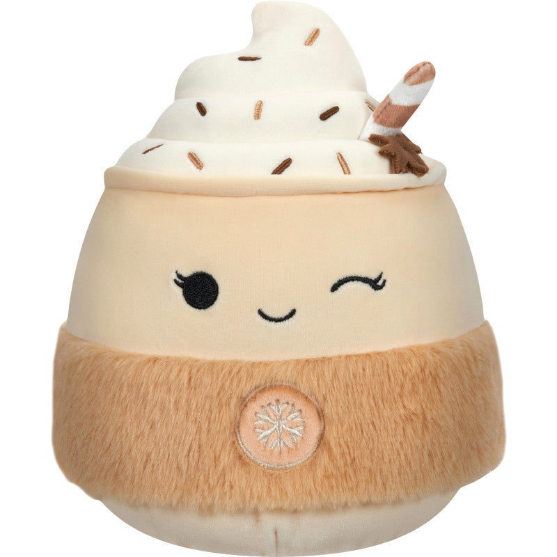 Squishmallows Joulupehmo Eggnog Whipped Cream 19 cm