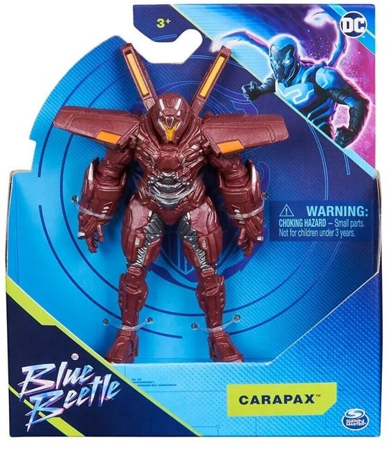 DC Comics Blue Beetle Carapax toimintahahmo