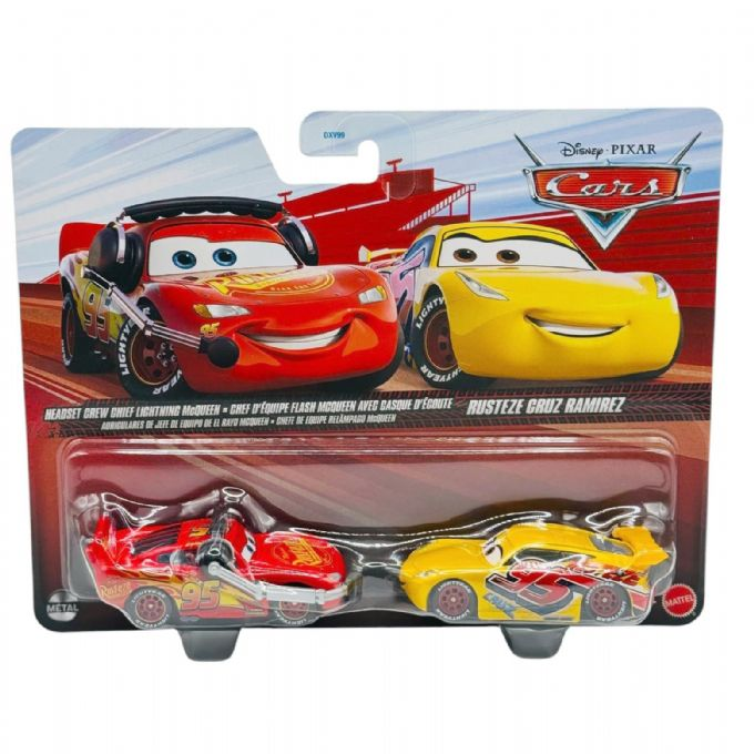Disney Pixar Cars Salama McQueen ja Cruz Ramirez