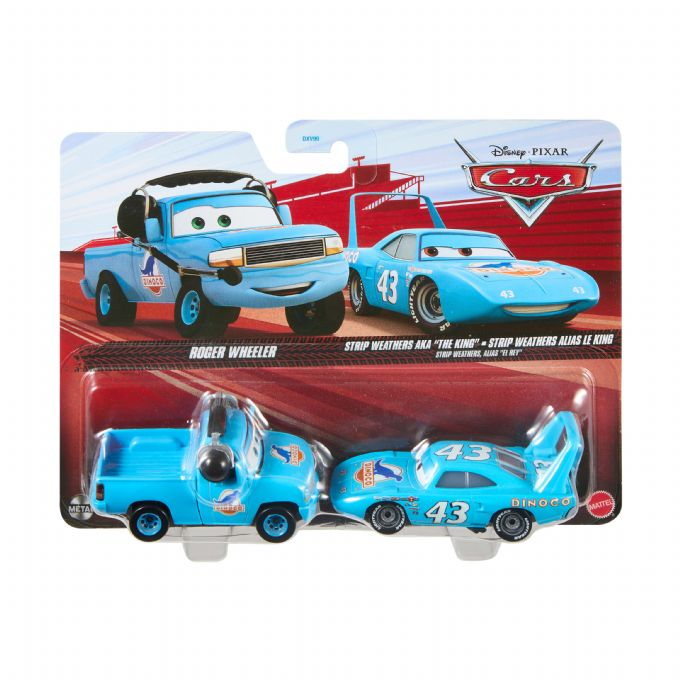 Disney Pixar Cars Roger Wheeler & The King