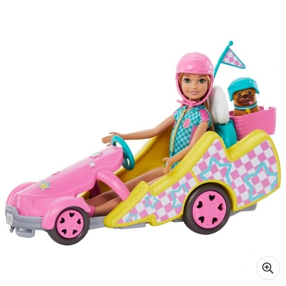 Mattel - Barbie And Stacie To The Rescue Go Kart Set