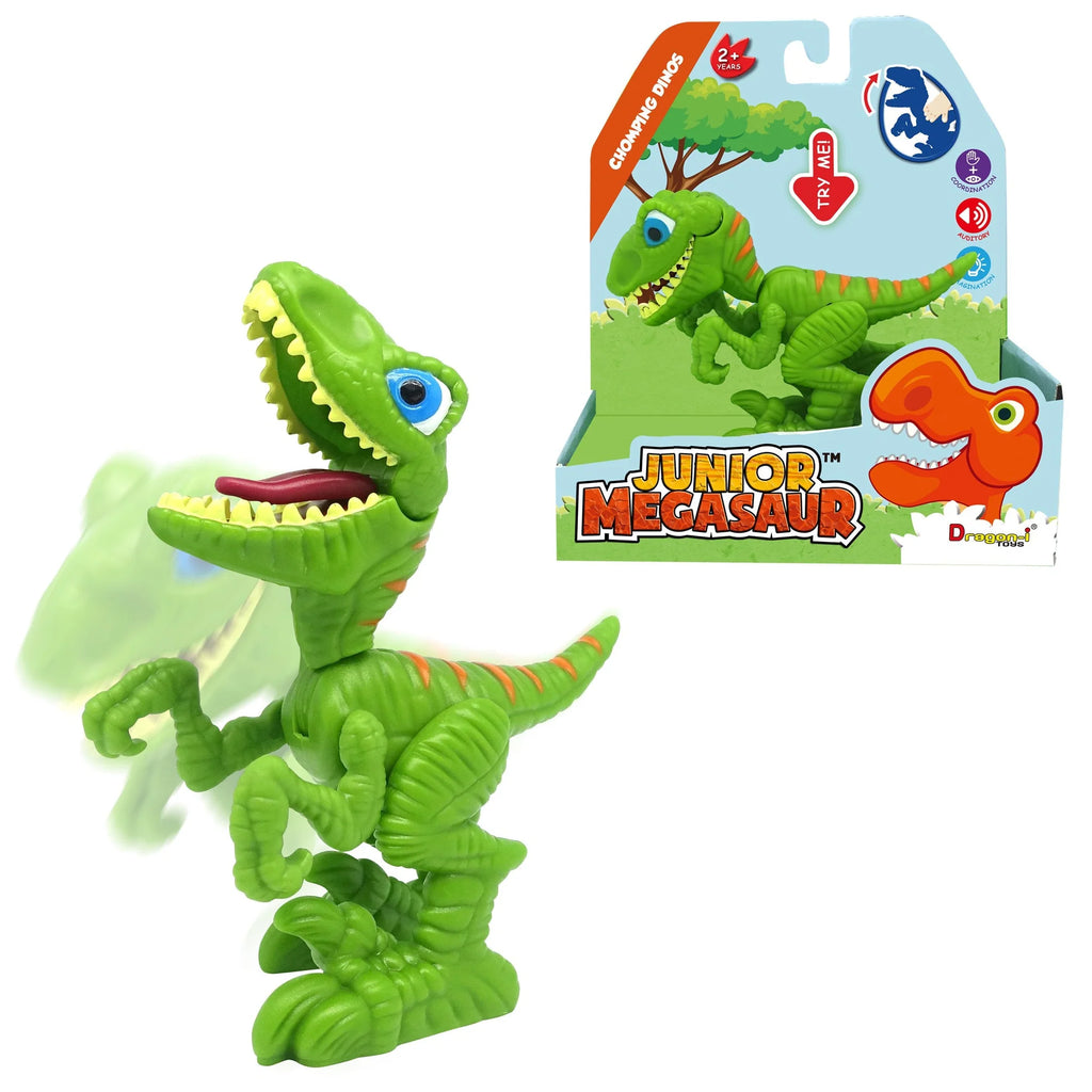 Mighty Megasaur Junior Chomping Dinos 3 Asst.