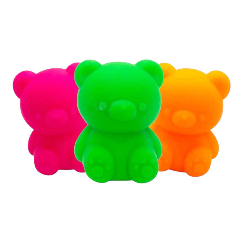 Scrunchems Fruity Neon Squishy Bear puristeltava nalle