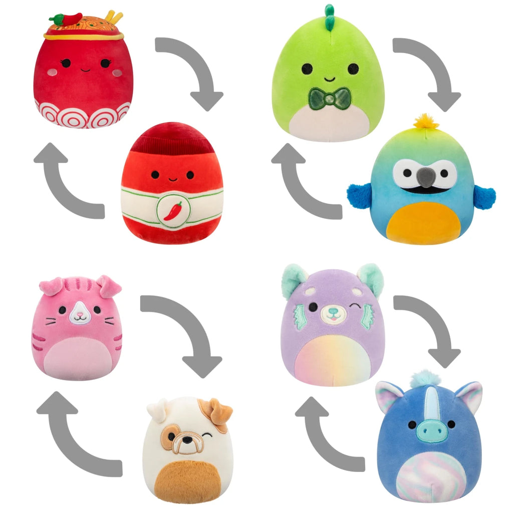 Squishmallows P19 Flip-a-Mallows - Kääntöpehmo 13cm