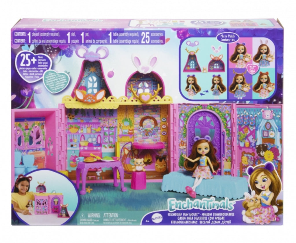 ENCHANTIMALS leikkimökki korvilla