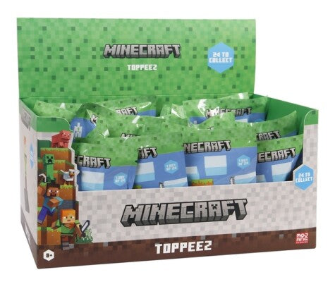 Minecraft 3D 6 cm hahmo 1 kpl yllätyspakkaus
