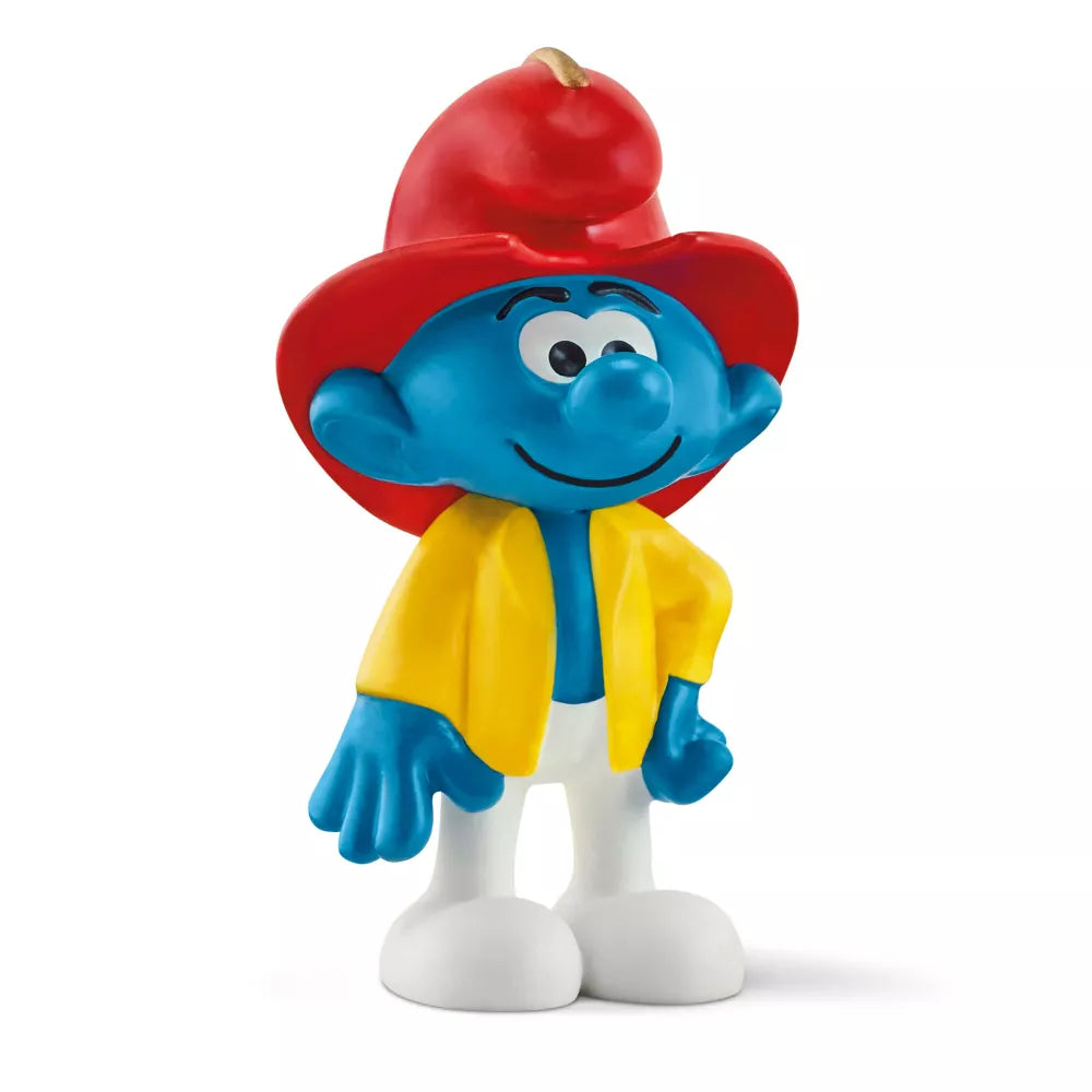 Schleich Smurffit 20833 Fireman Smurf