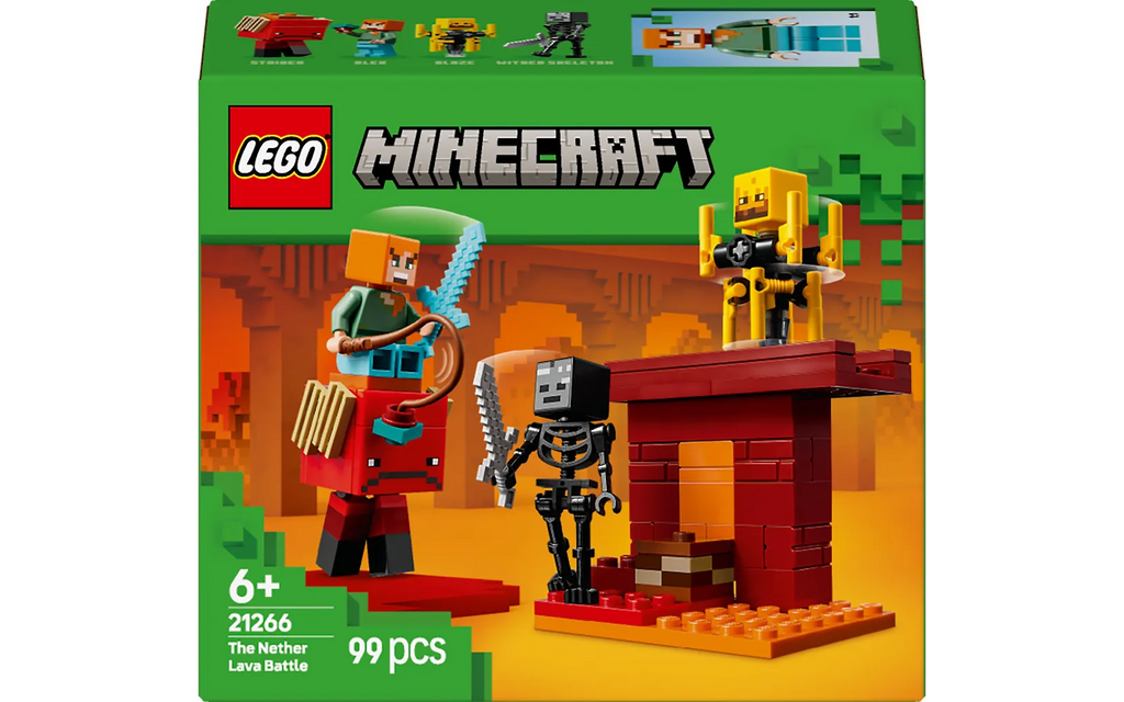 LEGO Minecraft 21266 – Hornan laavataistelu