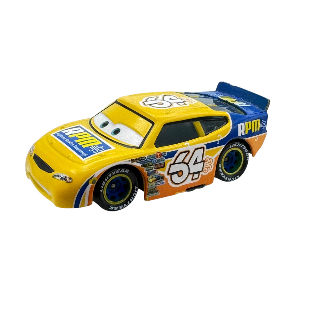 Disney Pixar Cars Winford Bradford Rutherford # 64 RPM - Second Hand
