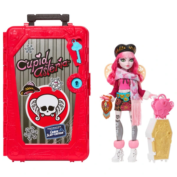 Monster High Skulltimate Secrets: Destination Cabin Slay-cation Cupid Asteria nukke