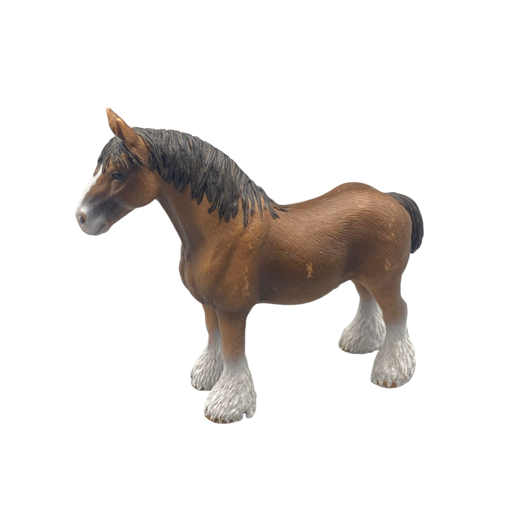 Schleich 13670 Clydesdale hevonen - Second Hand