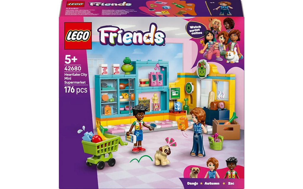 LEGO Friends 42680 Heartlake Cityn lähikauppa