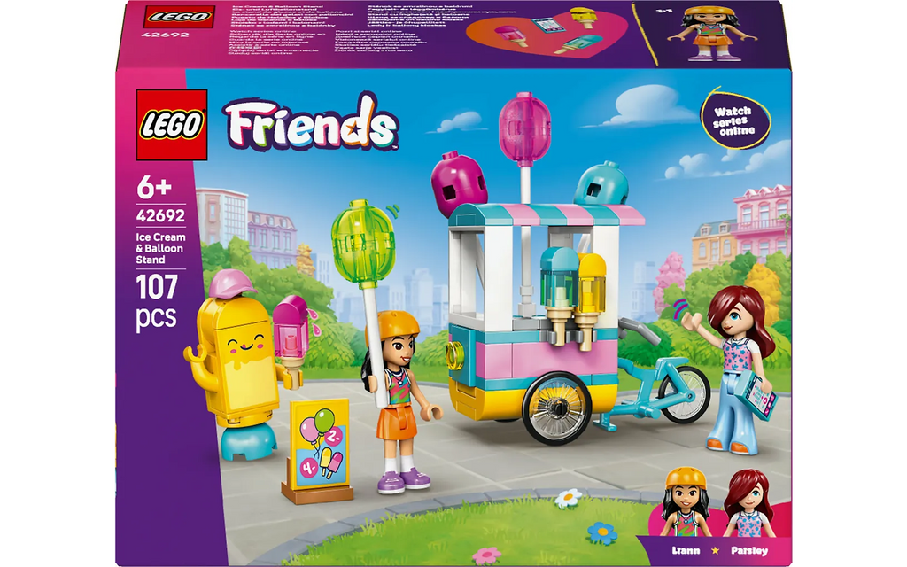 LEGO Friends 42692 Jäätelö‑ ja ilmapallokoju