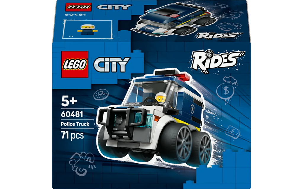 LEGO City Brick Rides 60481 Menopelit – Poliisiauto