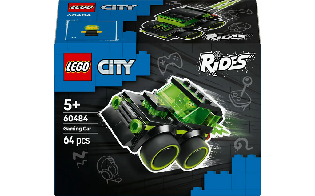 LEGO City Brick Rides 60484 Menopelit – Pelikilpa-auto