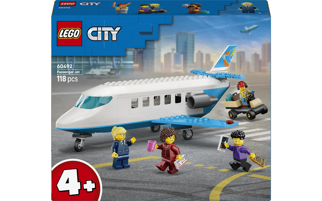 LEGO City Great Vehicles 60492 – Suihkumatkustajakone