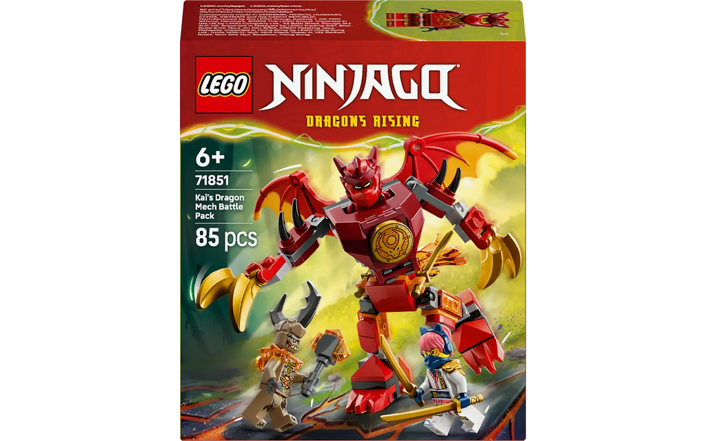 LEGO Ninjago 71851 Kain lohikäärmetaistelupakkaus