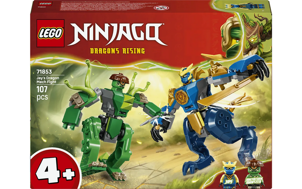 LEGO Ninjago 71853 Jayn lohikäärmerobottitaistelu