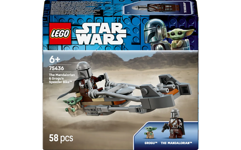 LEGO Star Wars TM 75436 Mandalorialaisen ja Grogun kiituripyörä