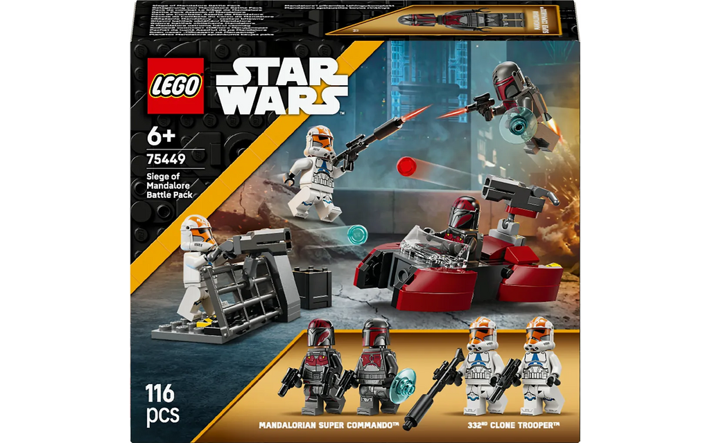 LEGO Star Wars TM 75449 Mandaloren piiritys ‑taistelupakkaus