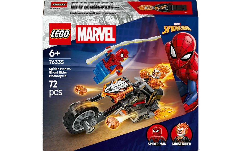 LEGO Super Heroes Marvel 76335 Spider-Man vastaan Aaveajajan moottoripyörä