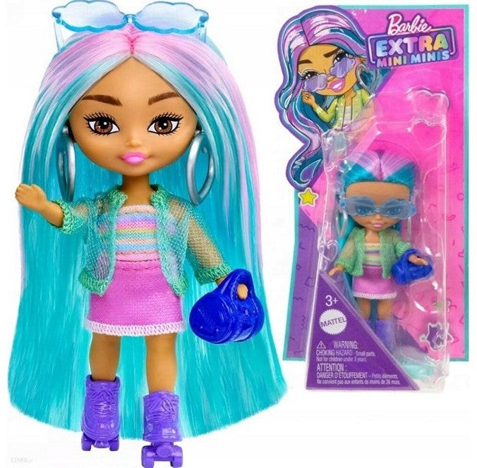 Mattel - Barbie Extra Mini Minis nukke, 1kpl