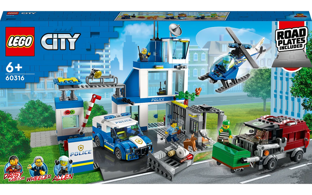 LEGO City Police 60316 - Poliisiasema