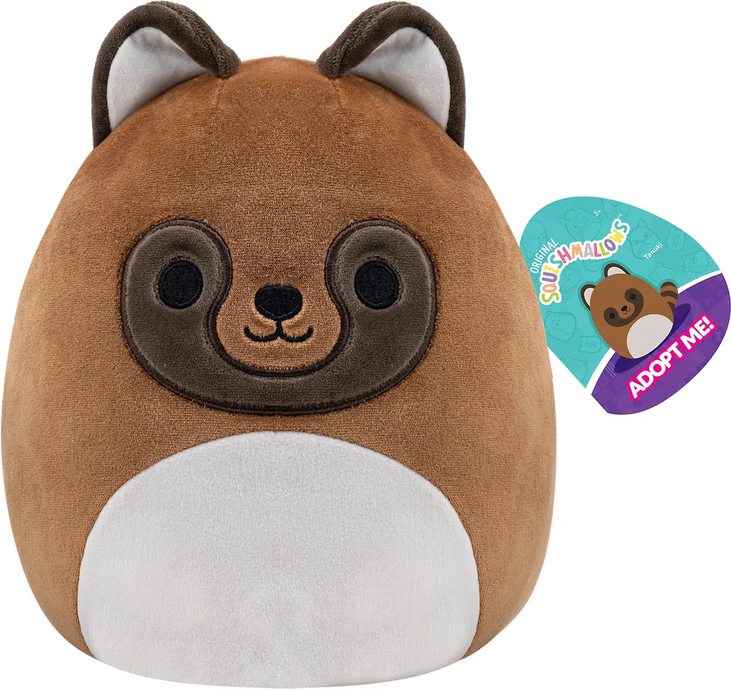 Squishmallow Adopt Me Tanuki Raccoon 20cm