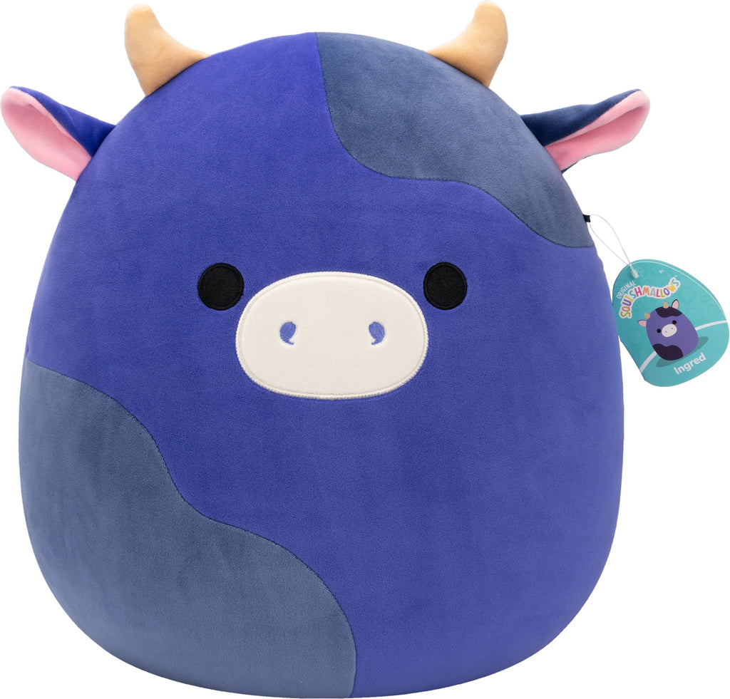 Squishmallows 40 cm P23 Ingred Cow -Lehmä pehmo