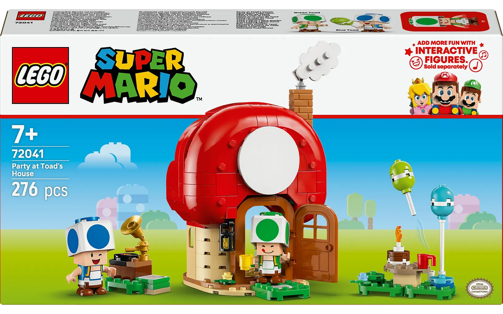 LEGO Mario 72041 Toad House ja juhlat