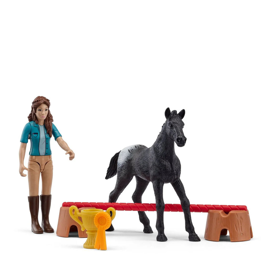 Schleich Pocket Set 81539 Varsa kilpailun voitto