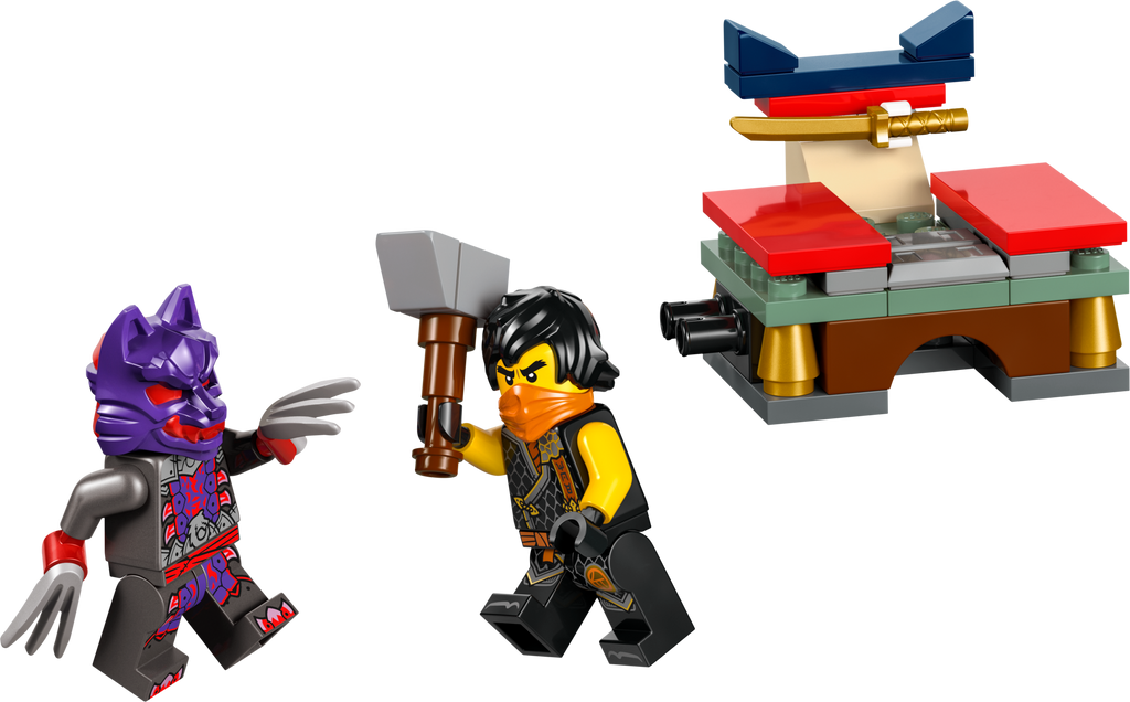 Lego City 30675 Tournament Training Ground & Kai and Rapton's Temple Battle