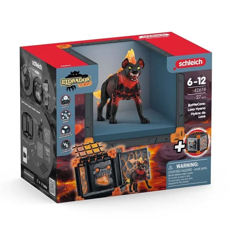 Schleich Eldrador 42674 Battle Cave Laava Hyeena