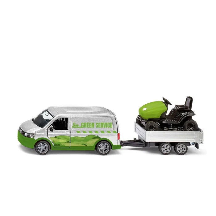 Siku 313-2005 1:50 VW T6 With Lawn Tractor