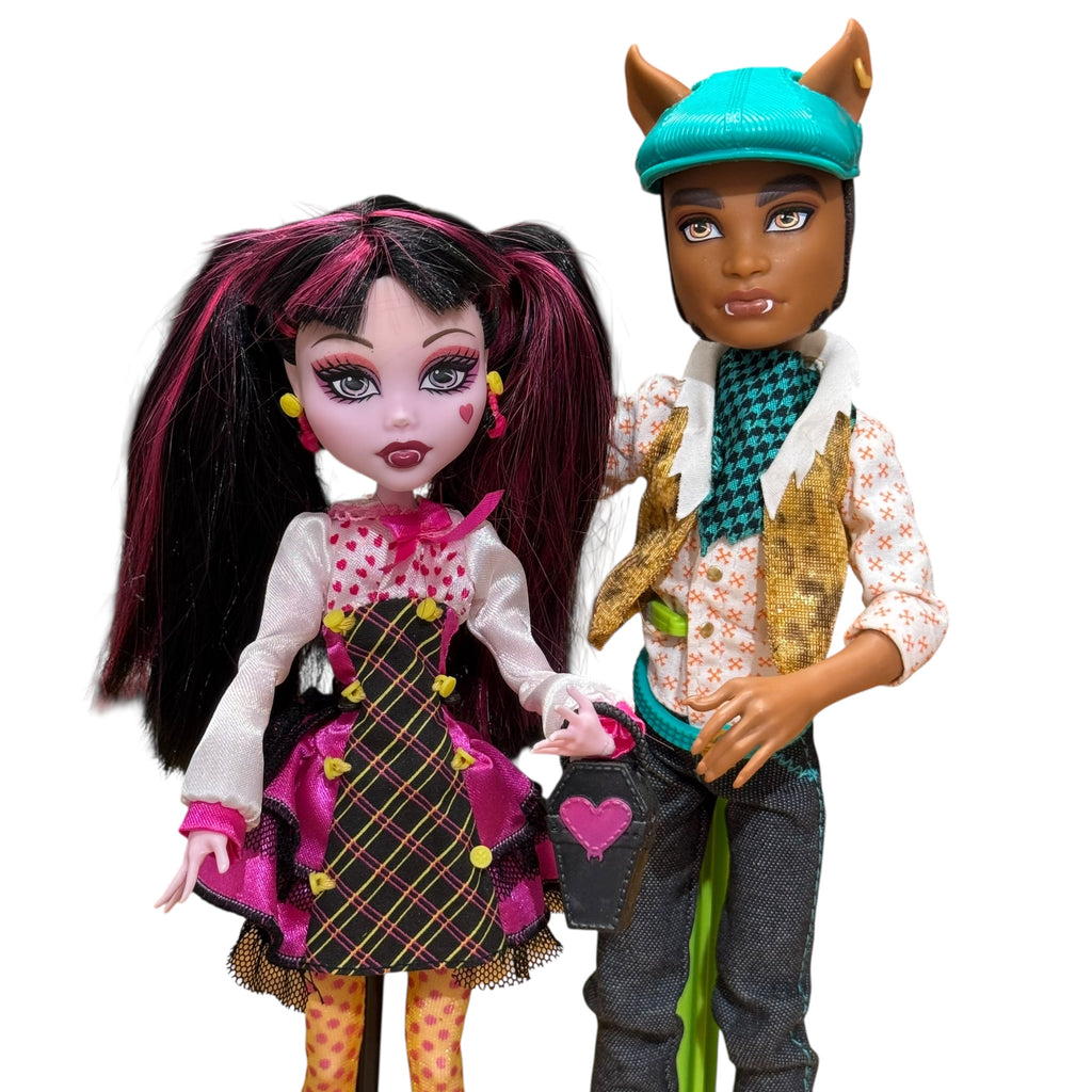 Monster High Draculaura ja Clawd Wolf Giftset