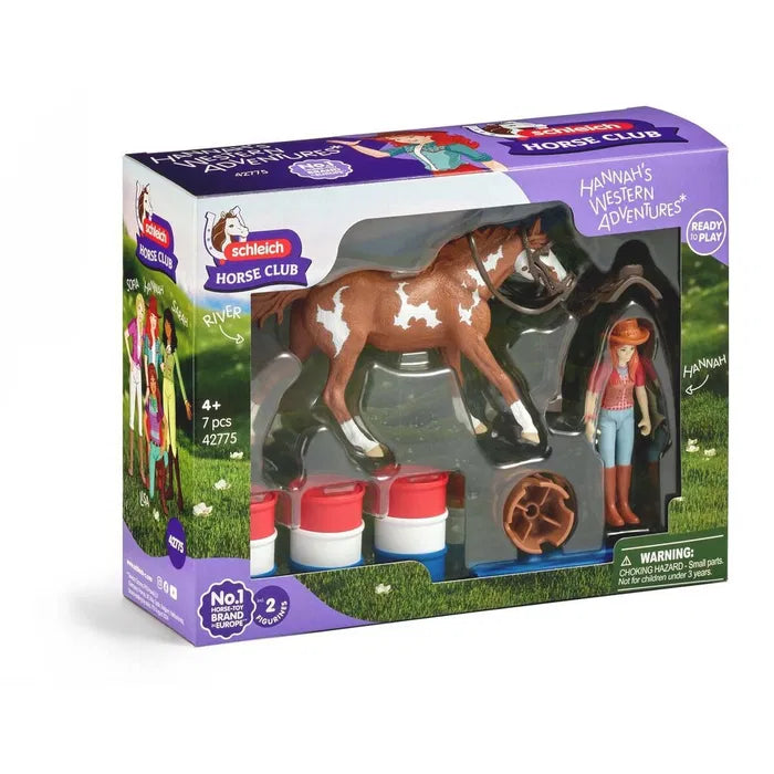 Schleich Horse Club 42775 Hannah Lännenratsastus seikkailu