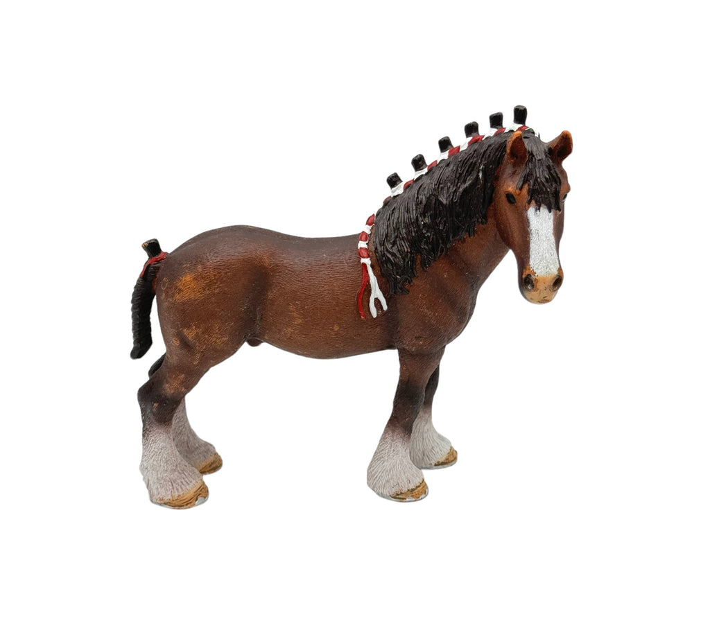 Schleich Farm World 13808 Clydesdale ruuna - Second Hand