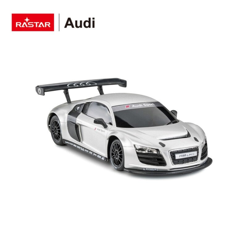 RASTAR 1:24 AUDI R8 Silver radio-ohjattava 19 cm