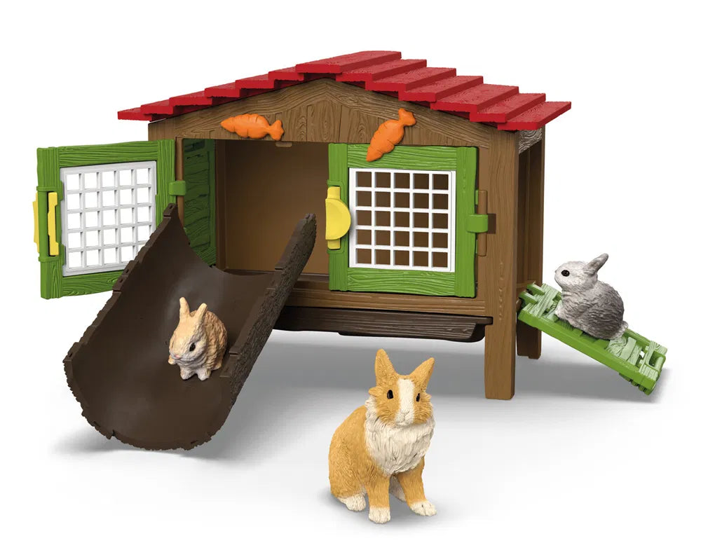 Schleich Farm World 42728 Kaninkoppi setti