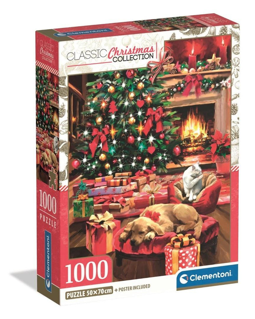 Clementoni Classic Christmas Collection - Christmas by the fair palapeli, 1000 palaa