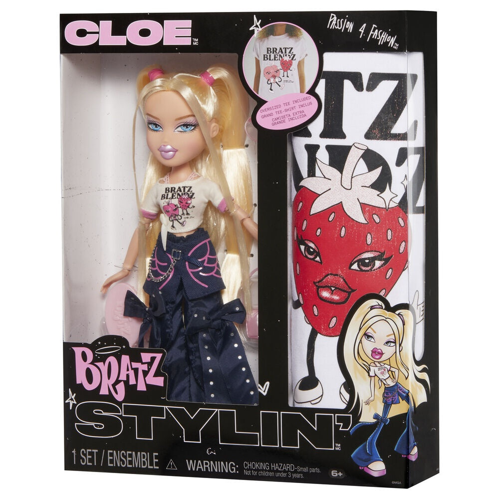 Bratz: Stylin Cloe nukke + T-Paita