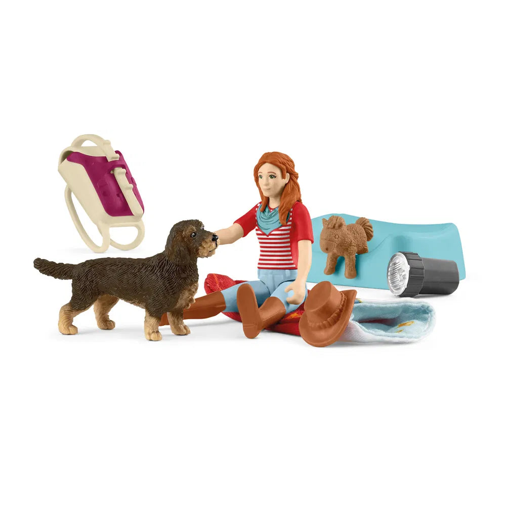 Schleich Pocket Set 42748 Overnight stay with Hannah