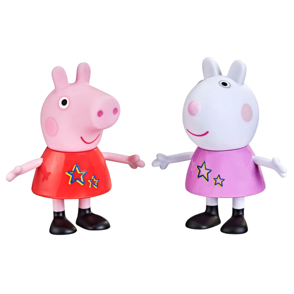 Pipsa Possu Fun Pack Pipsa ja Lotta lammas hahmot