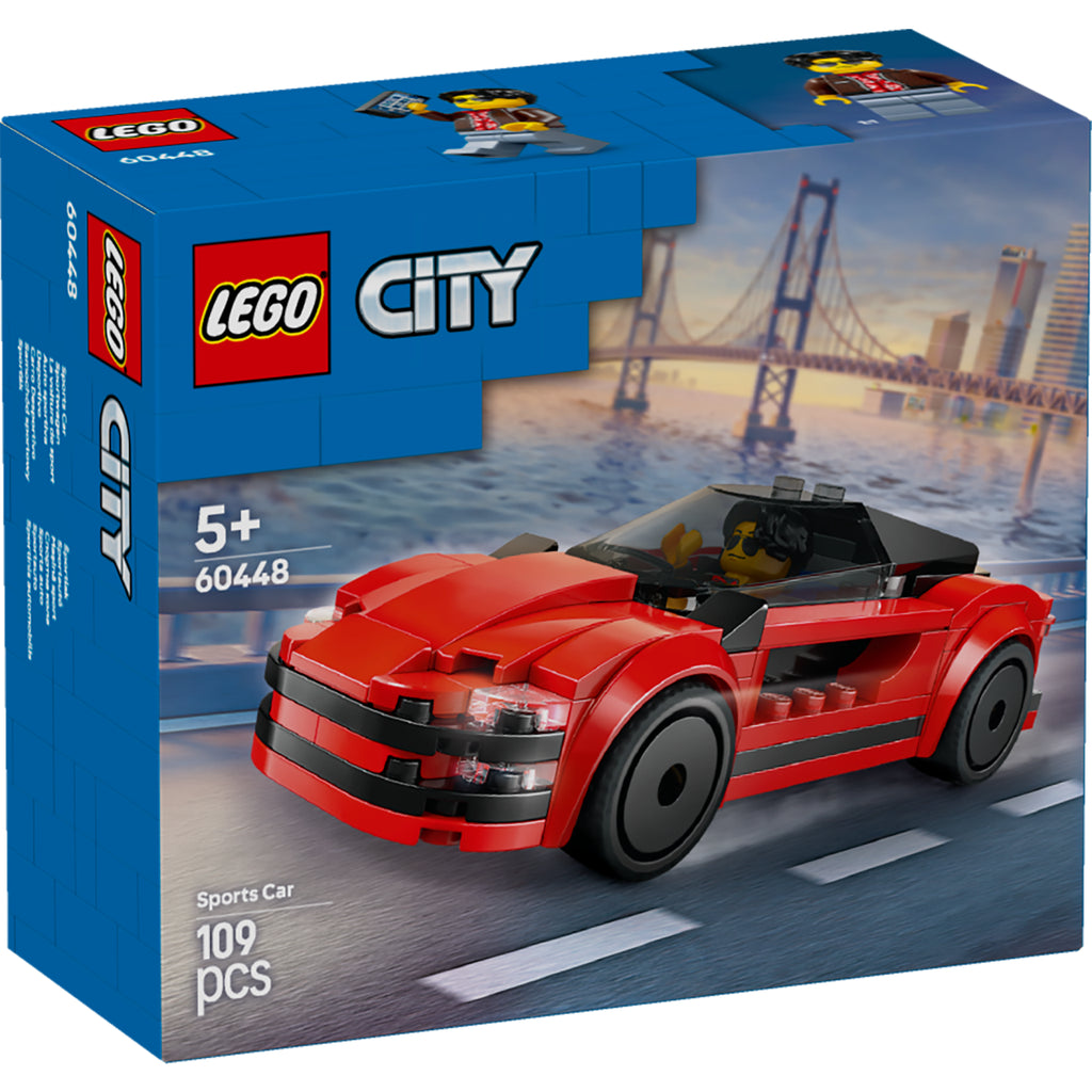 LEGO City Great Vehicles 60448 Punainen urheiluauto