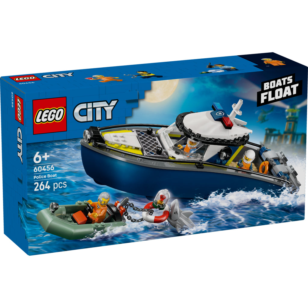 LEGO City Police 60456 Takaa-ajo poliisiveneellä