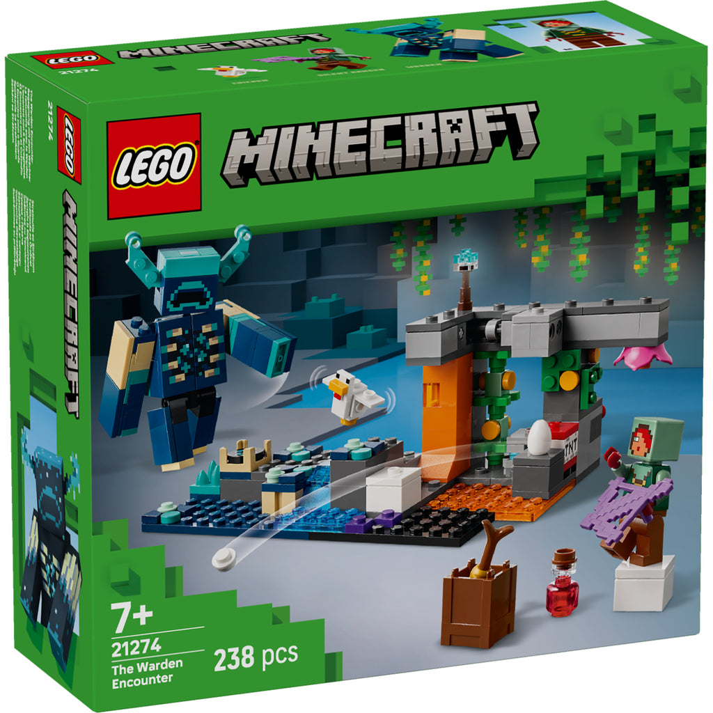LEGO Minecraft 21274 Vartijan kohtaaminen